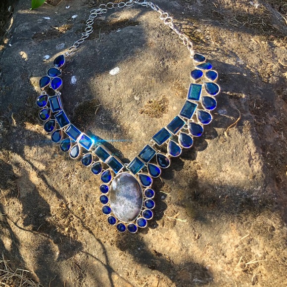 SOLD! Dendtrite opal necklace - Picture 3 of 8